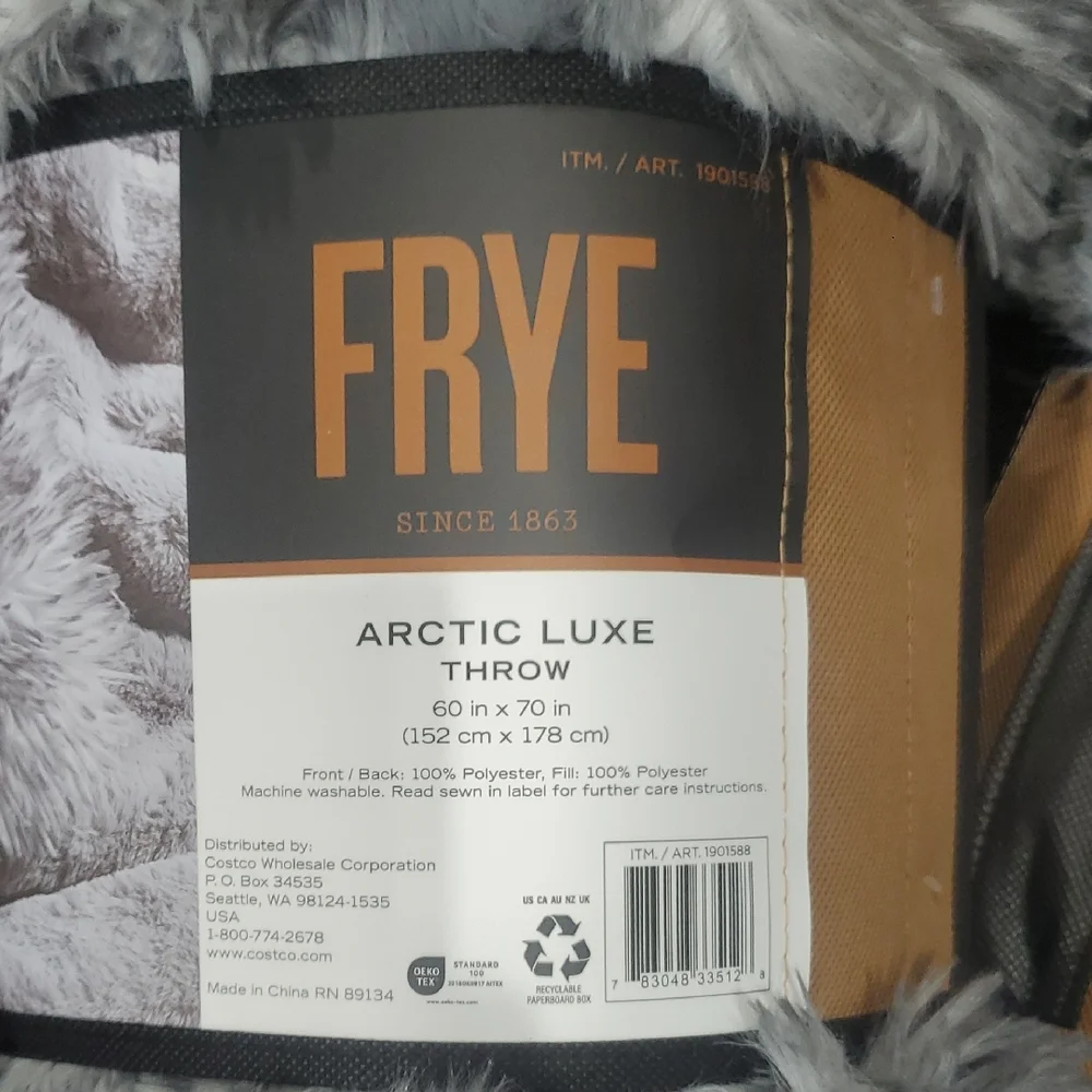 FRYE Women Jeans - Gray Cozy Arctic Luxe Throw Accent